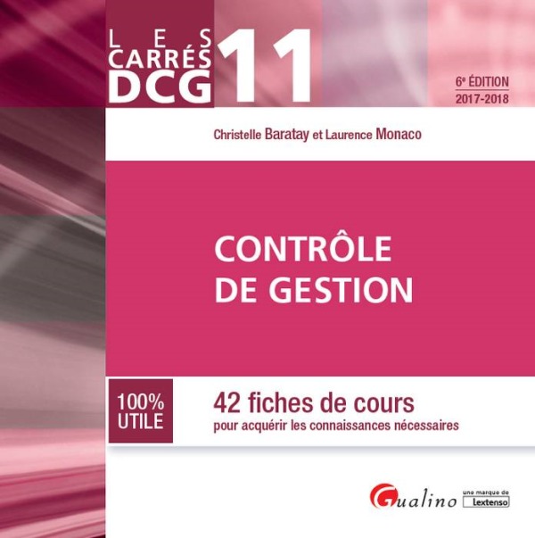 DCG 11 - CONTRÔLE DE GESTION 6EME EDITION