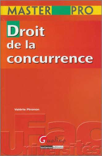 master pro - droit de la concurrence