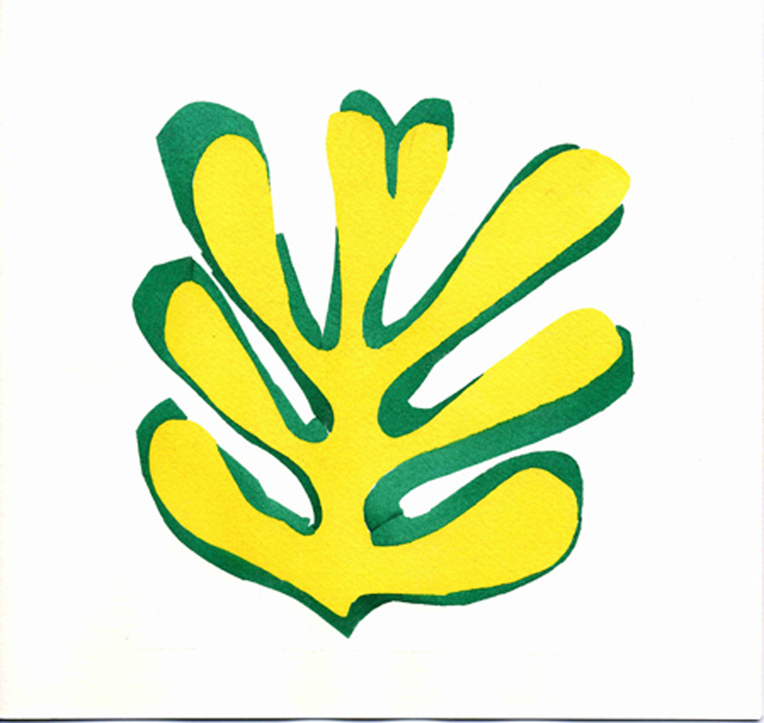 LES GOUACHES DECOUPEES DE LA CHAPELLE DE VENCE - CHASUBLE  BLANCHE