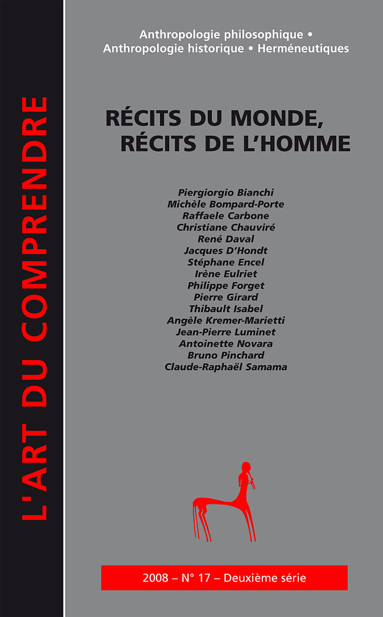 RECITS DU MONDE, RECITS DE L'HOMME