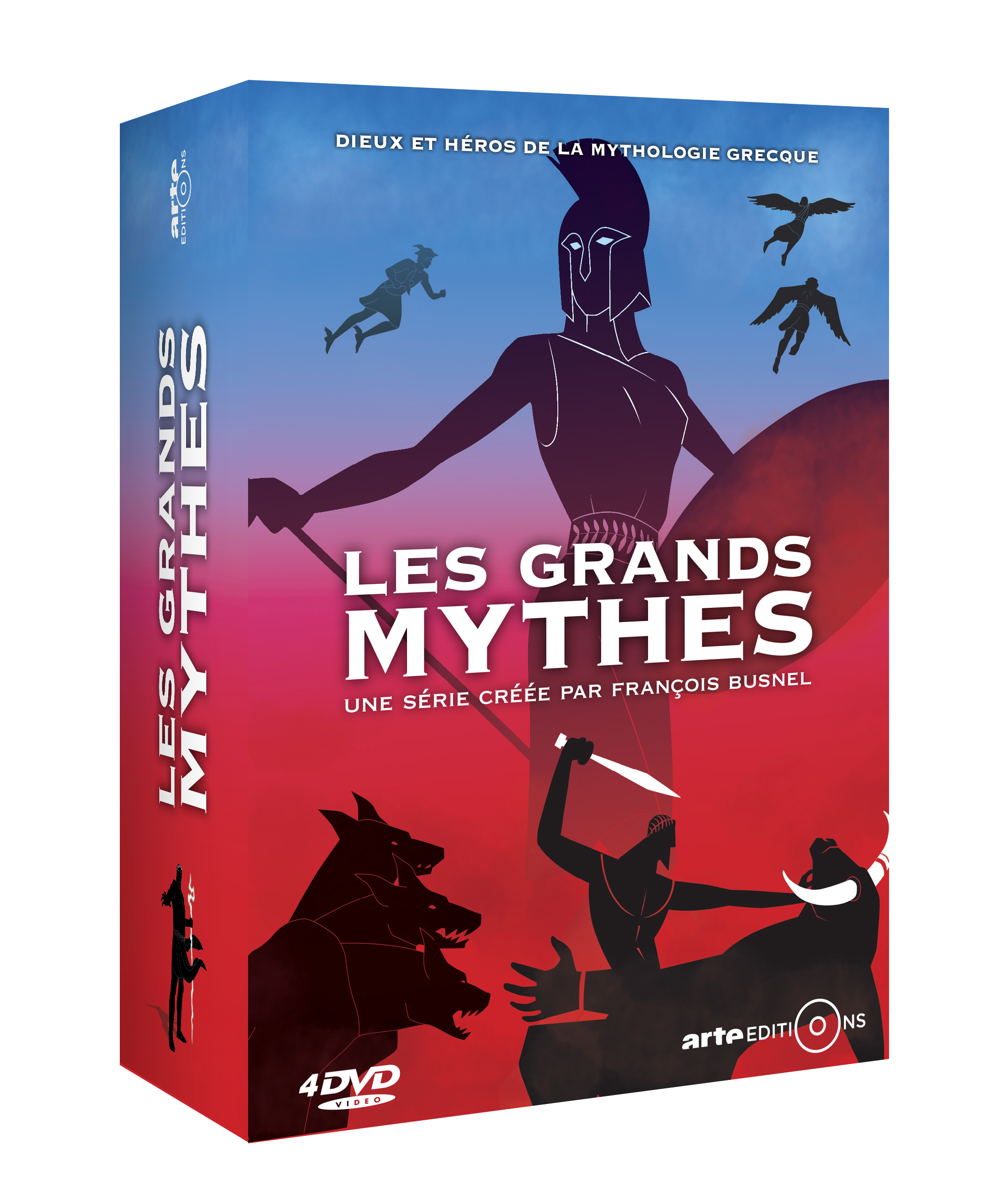GRANDS MYTHES (LES) - 4 DVD