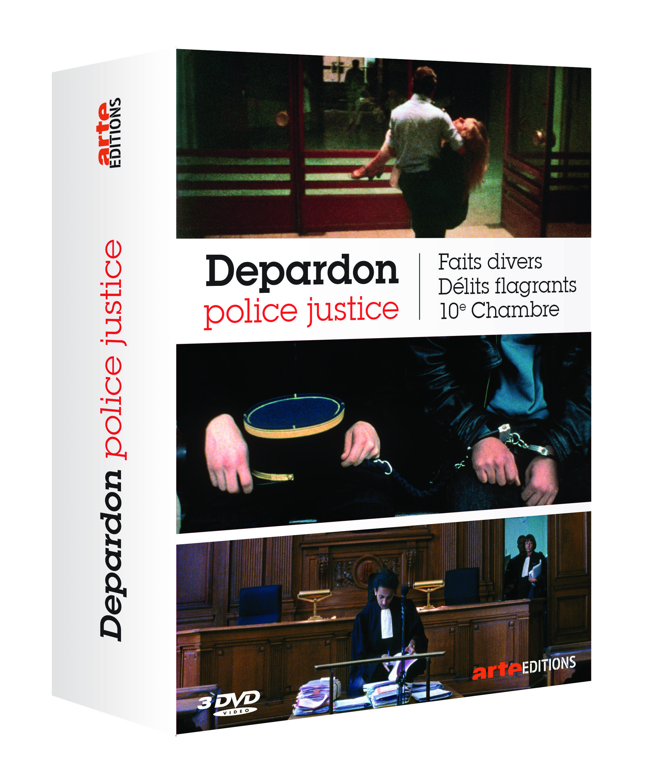 DEPARDON POLICE/JUSTICE - 3 DVD