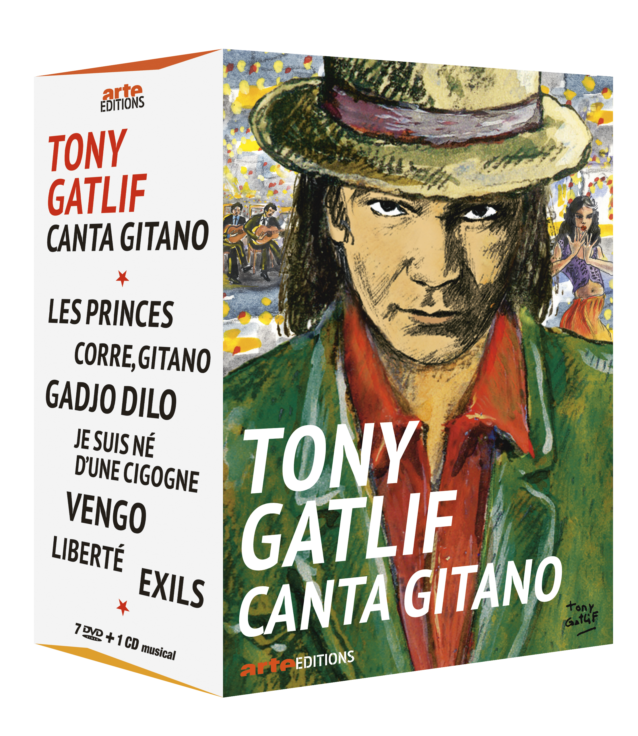 TONY GATLIF - 7 DVD + CD
