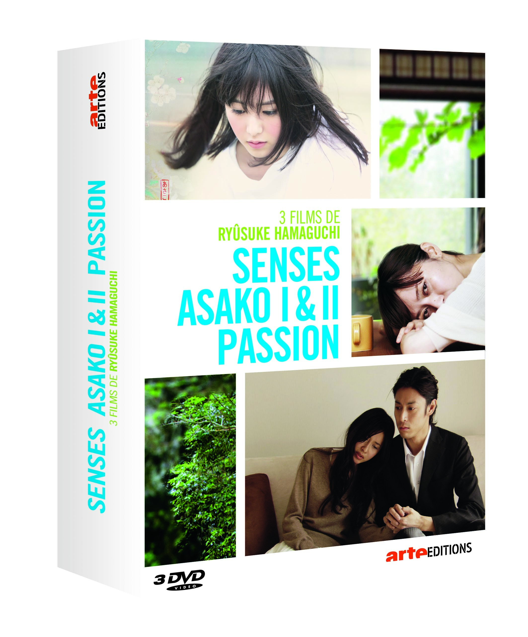 RIUYSUKE HAMAGUCHI - PASSION - SENSES - ASAKO 1&2 - 4 DVD
