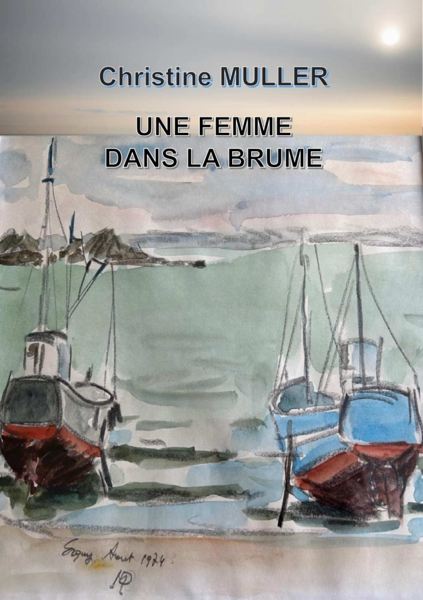 Une femme dans la brume