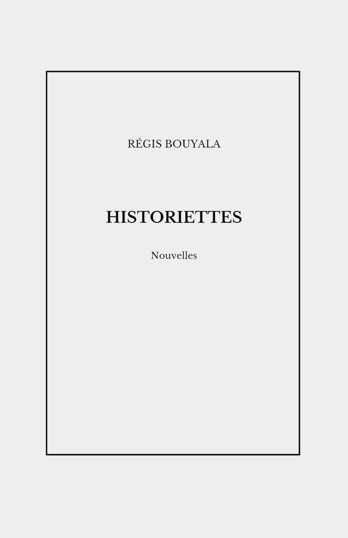 Historiettes