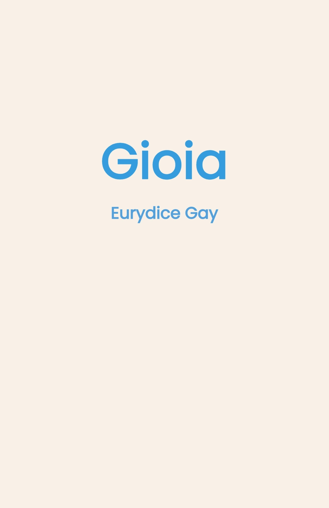 Gioia