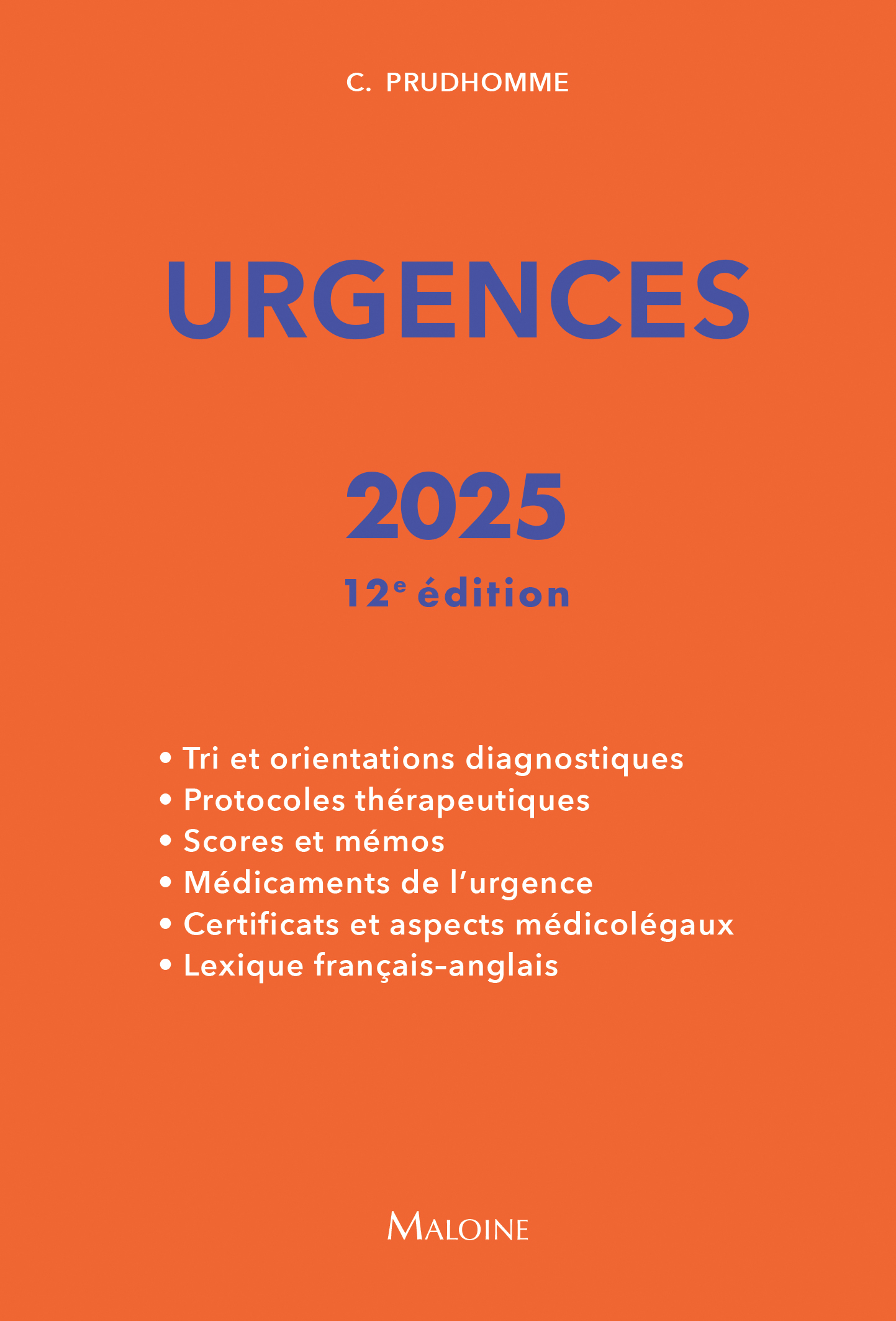Urgences 2025, 12e éd.