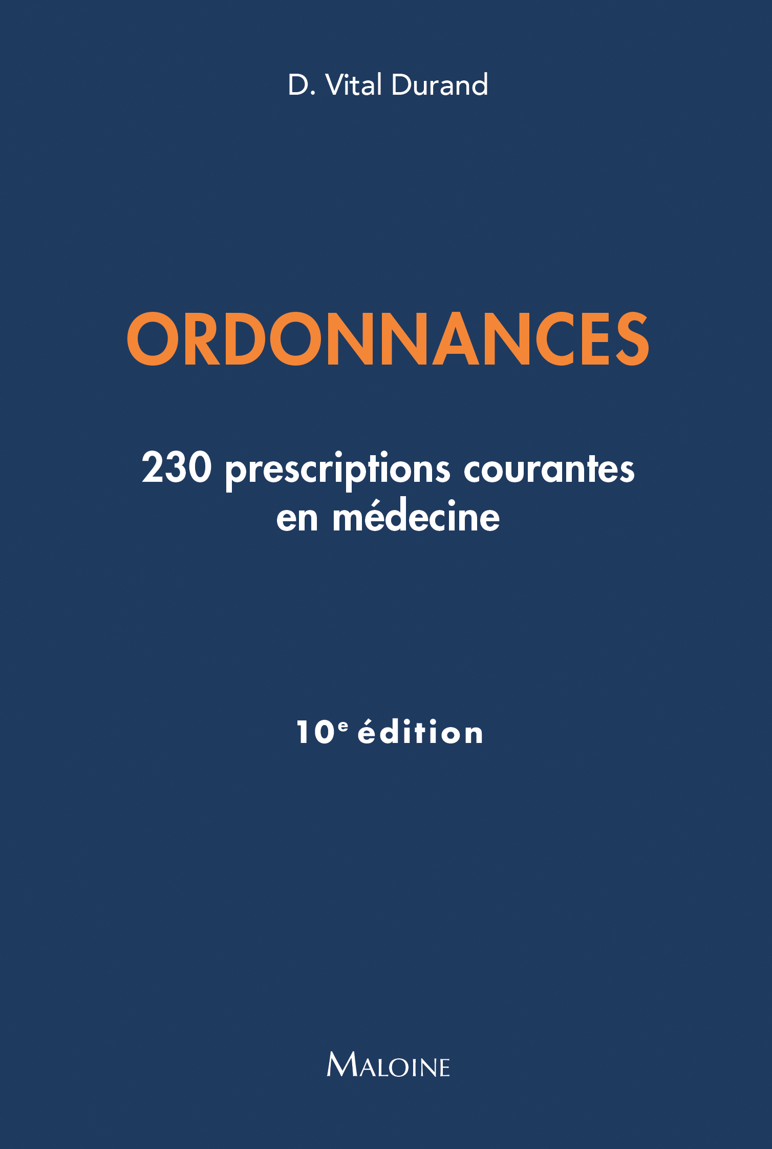 Ordonnances, 10e éd.