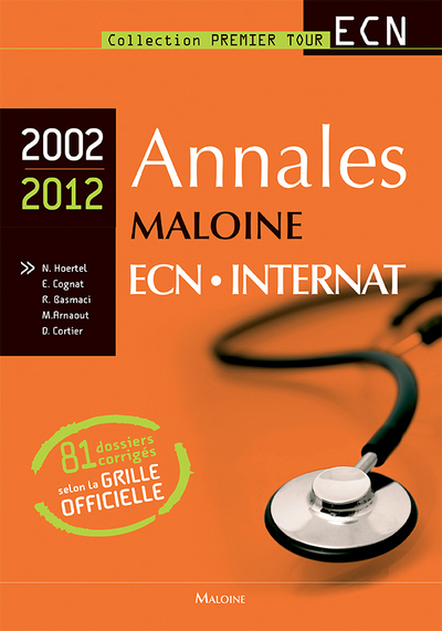 annales maloine ecn internat 2002-2012