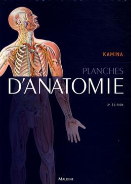 planches d'anatomie, 2e ed. , - spirale