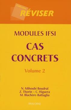 modules ifsi. cas concrets. volume 2