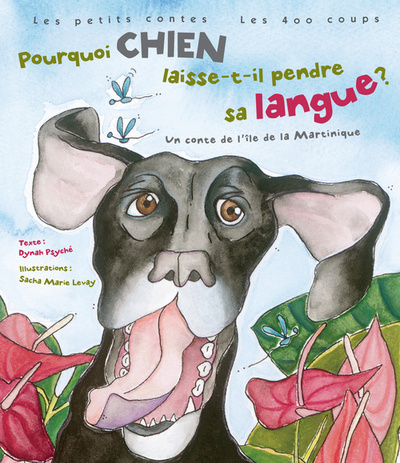 Pourquoi chien laisse-t-il pendre sa langue ?