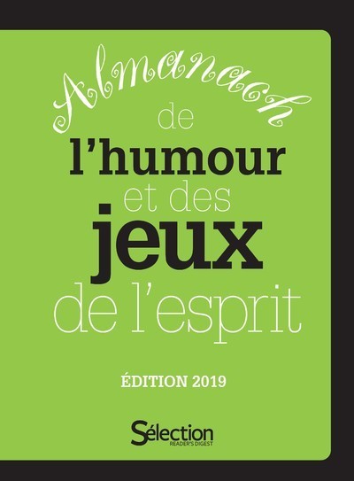 Almanach de l'humour et des jeux de l'esprit - Edition 2019