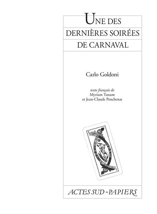 Une des dernières soirées de Carnaval