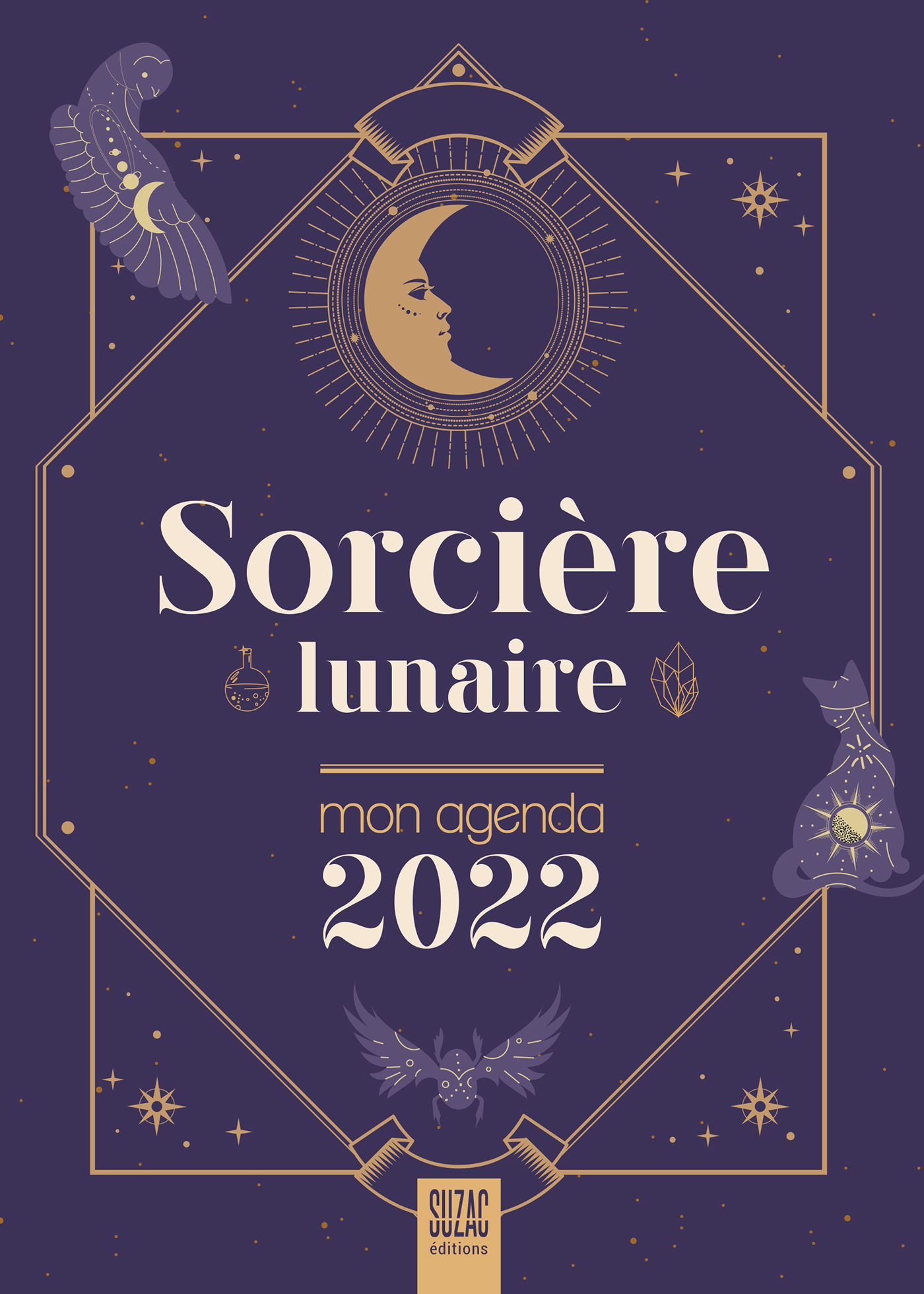 Sorcière lunaire, mon agenda 2022