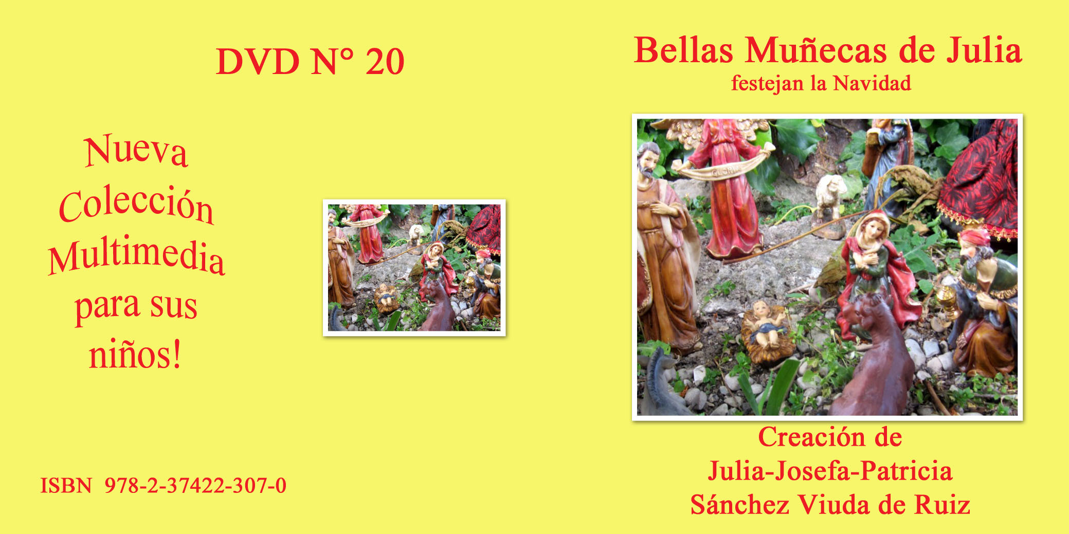 DVD N°20 Las Bellas Muñecas de Julia festejan la Navidad