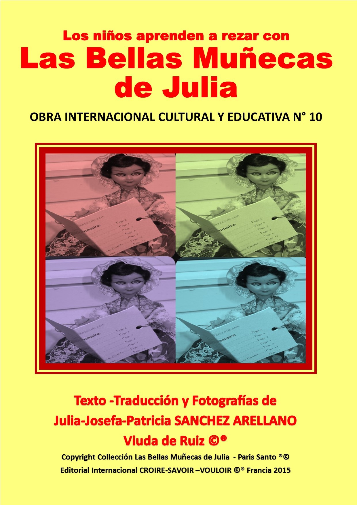 COFRE N°10 LOS NIÑOS APRENDEN A REZAR CON LAS BELLAS MUÑECAS DE JULIA