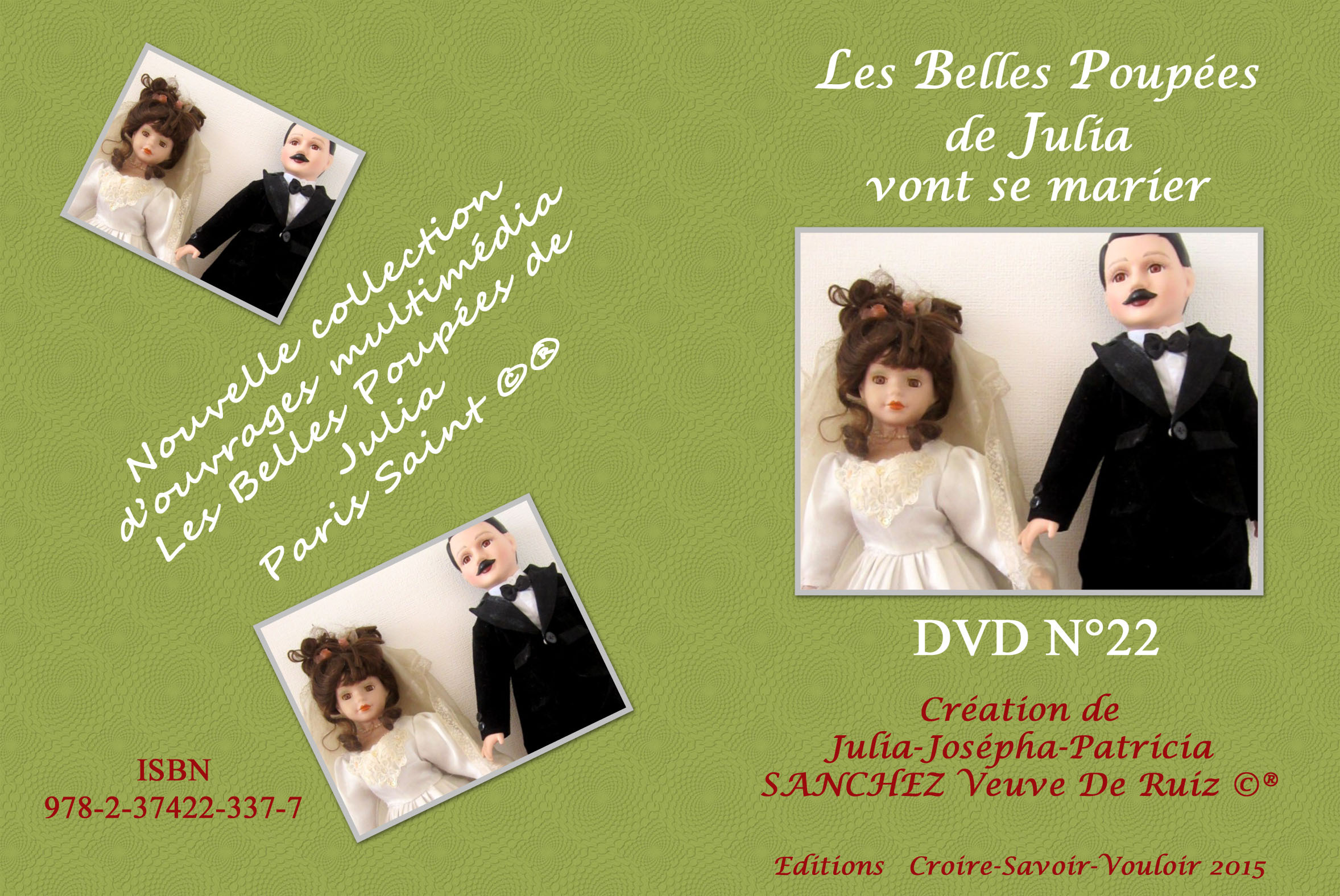 DVD N°22 Les Belles Poupées de Julia vont se marier