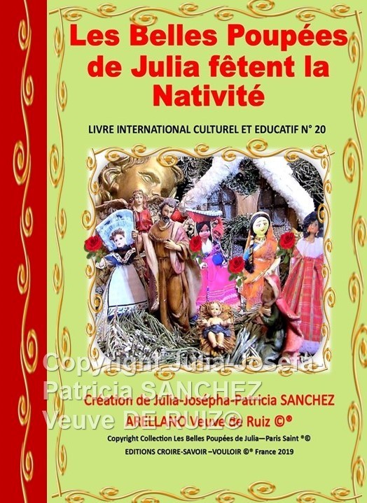 Livre N° 20 Les Belles Poupées de Julia fêtent la Nativité