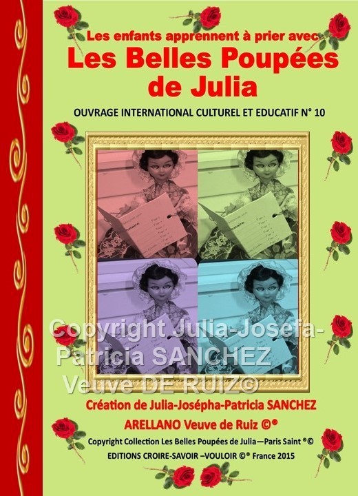 Livre N°10 Les enfants apprennent à prier avec Les Belles Poupées de Julia
