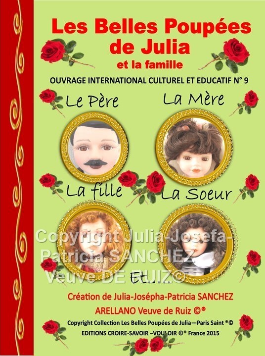 Livre N°9 Les Belles Poupées de Julia et la Famille