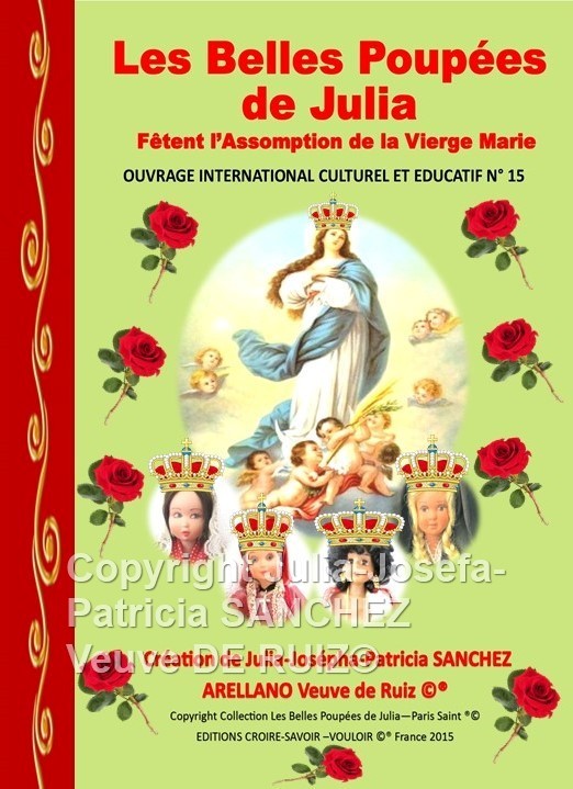 Livre N°15 Les Belles Poupées de Julia fêtent l'Assomption de la Bienhereuse Vierge Marie
