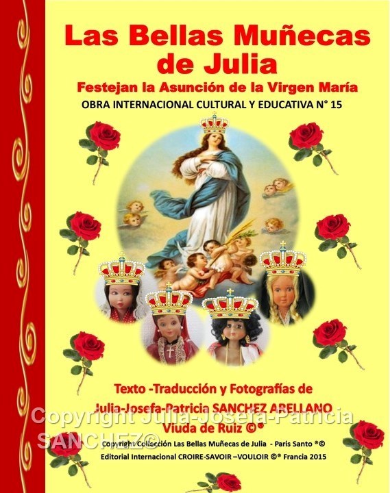 Livre N°15 Las Bellas Muñecas de Julia festejan la Asunción de la Virgen María