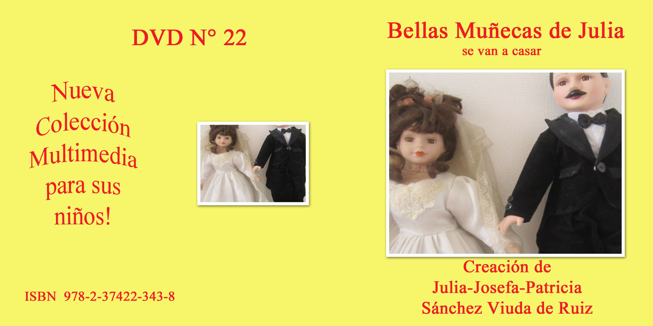 DVD N°22 Las Bellas Muñecas de Julia se van a casar