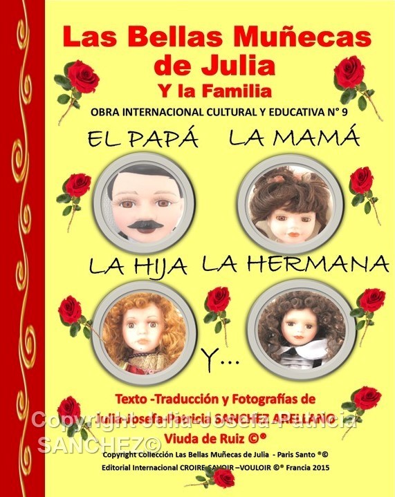 Libro N° 9 Las Bellas Muñecas de Julia y la Familia