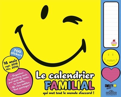 L'organiseur Familial Smiley 2016-2017