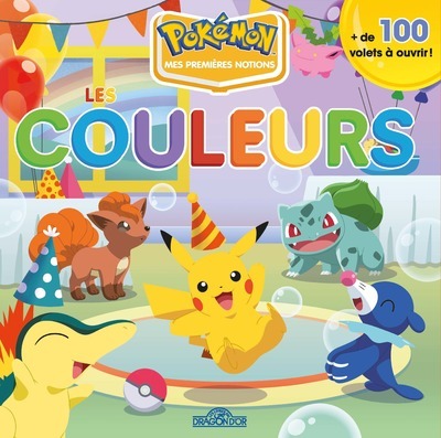 Pokémon - Mes premières notions - Les couleurs