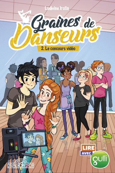 Lire avec Gulli - Graines de danseurs - tome 2 Le concours vidéo