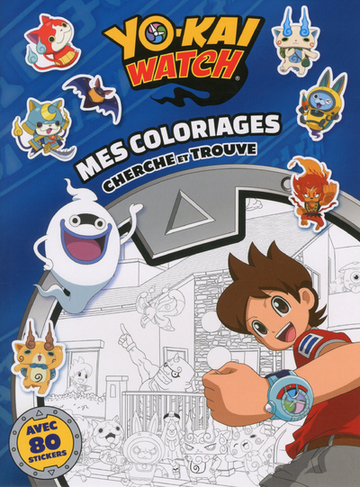 Yo-kai Watch - Mes coloriages cherche-et-trouve