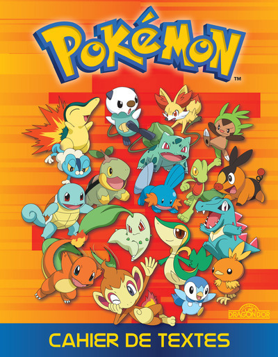 Cahier de texte Pokemon 2016-2017