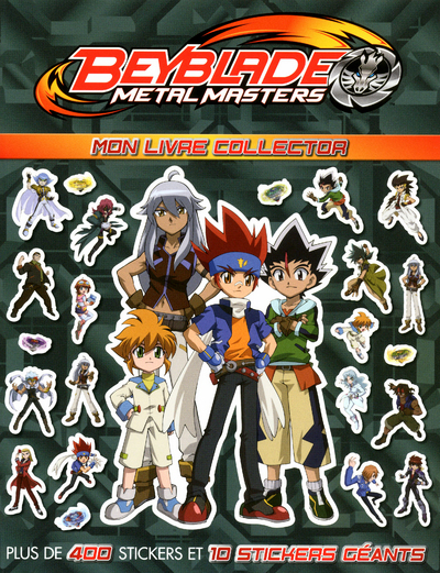 Beyblade metal masters mon livre collector