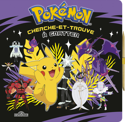 Pokémon - Cherche-et-trouve à gratter - Pikachu et les Ultra-Chimères