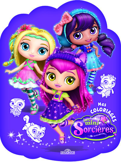 Mini-sorcières - Mes coloriages