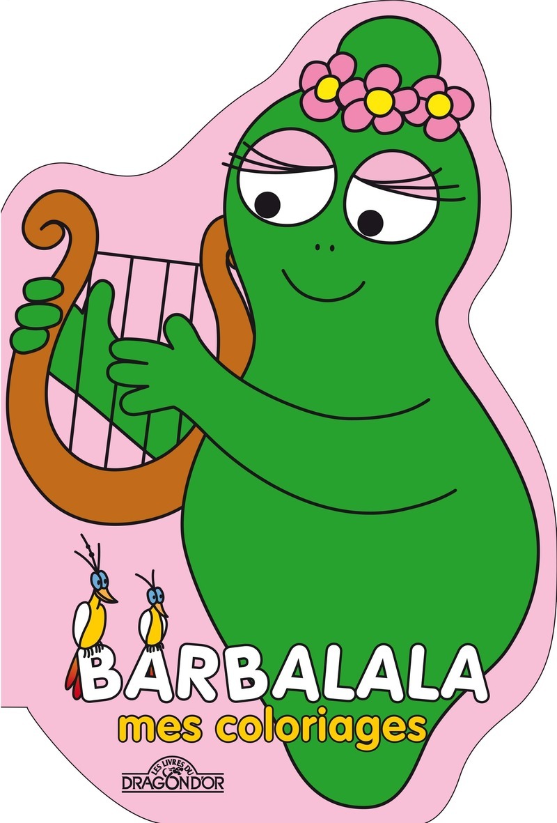 Barbapapa - Coloriage forme Barbalala