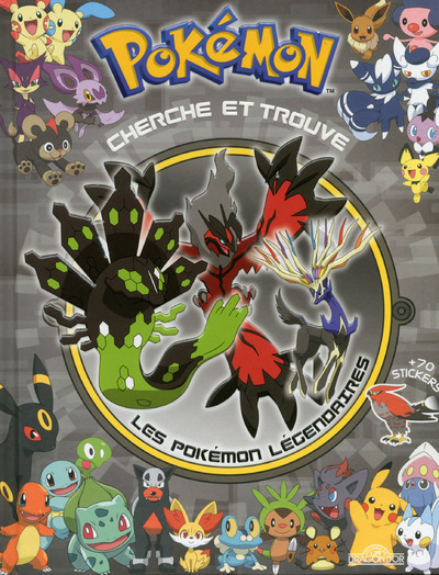 Cherche et Trouve Les Pokémon Légendaires