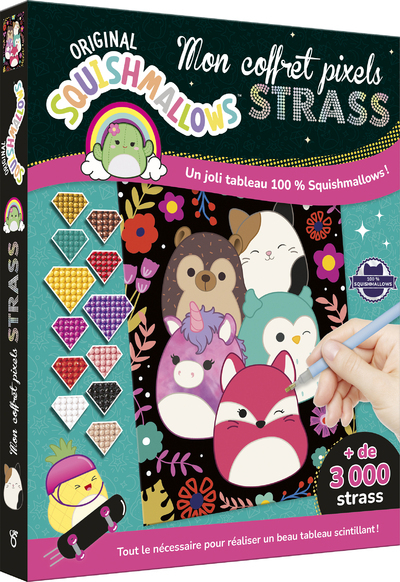 Squishmallows - Mon coffret pixels strass