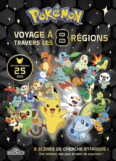 Pokémon - Mon livre collector - Voyage à travers les 8 régions