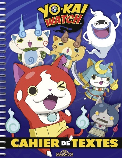 Yo-kai Watch - Cahier de textes 2017-2018