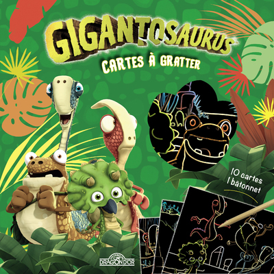 Gigantosaurus - Mes cartes à gratter Gigantosaurus