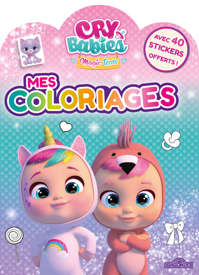 Cry Babies - Mon livre de coloriages (avec stickers)