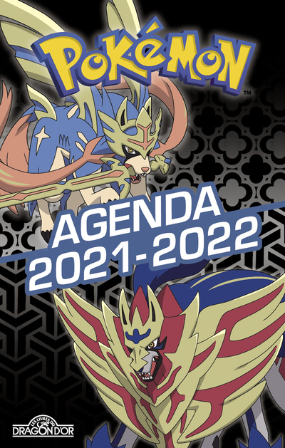 Pokémon - Agenda 2021-2022 (couverture noire)