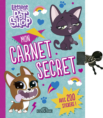 Littlest Pet Shop - Mon carnet secret (avec cadenas)