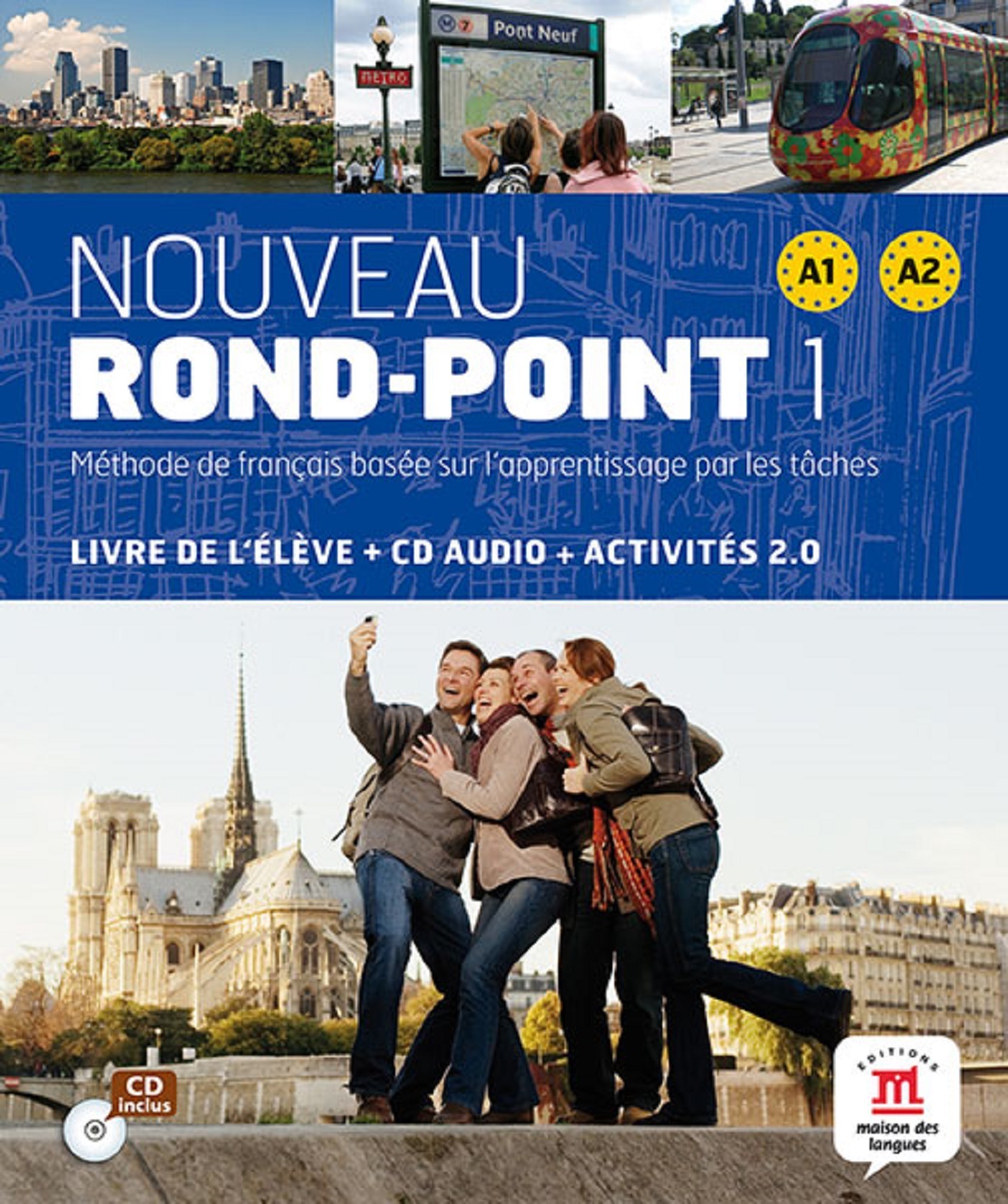 Nouveau Rond-point 1 - Livre de l'élève