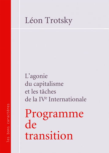 Programme de transition (NED 2013)