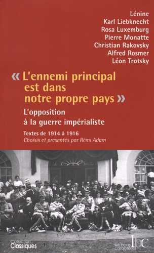 L’ennemi principal est dans notre propre pays